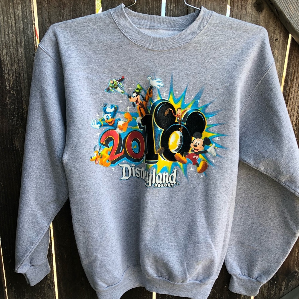 2010 disney disneyland crewneck